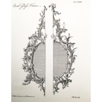 A George III Giltwood Oval Mirror