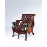 A Regency Period Reclining Armchair Designed and Made By William Pocock 