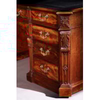 A Chippendale Period carved Mahogany Partners Desk