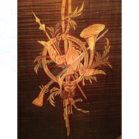 A Pair of George III Marquetry Bombe Commodes Attributed to Mayhew and Ince
