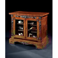 A Regency period bronze-mounted mahogany side cabinet