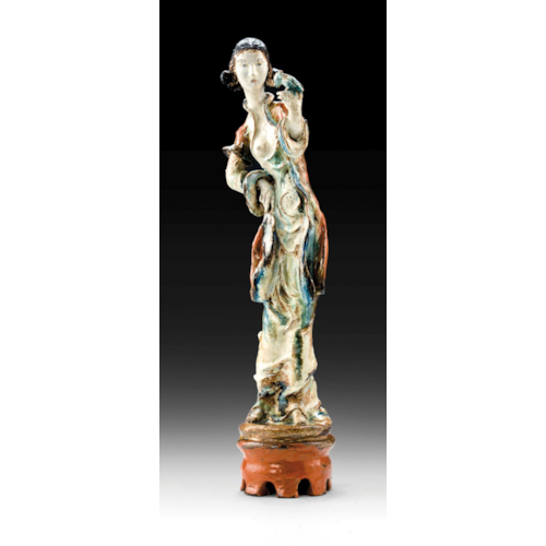 WOMAN WITH A BIRD