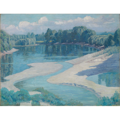 DANUBE IN THE MORNING SUN