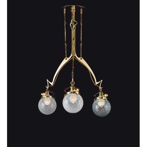 THREE-BULB CHANDELIER