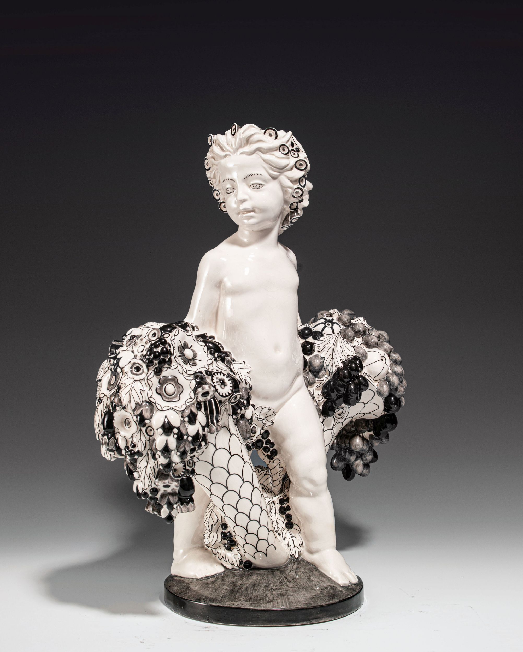 PUTTO WITH TWO CORNUCOPIAS
