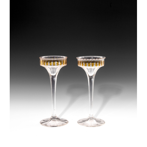 A PAIR OF STEM GLASSES