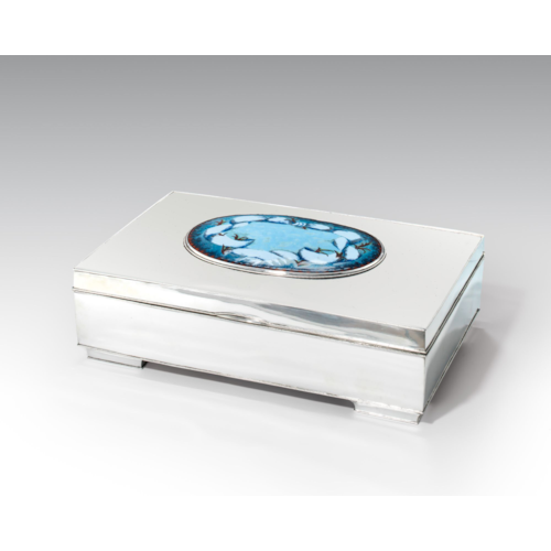 SILVER BOX FOR DIRECTOR K. PLATZER