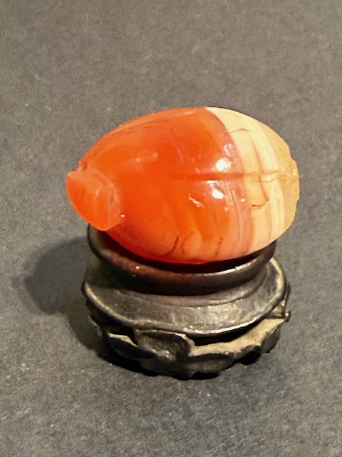 Small carnelian pendant - China circa 1900 -