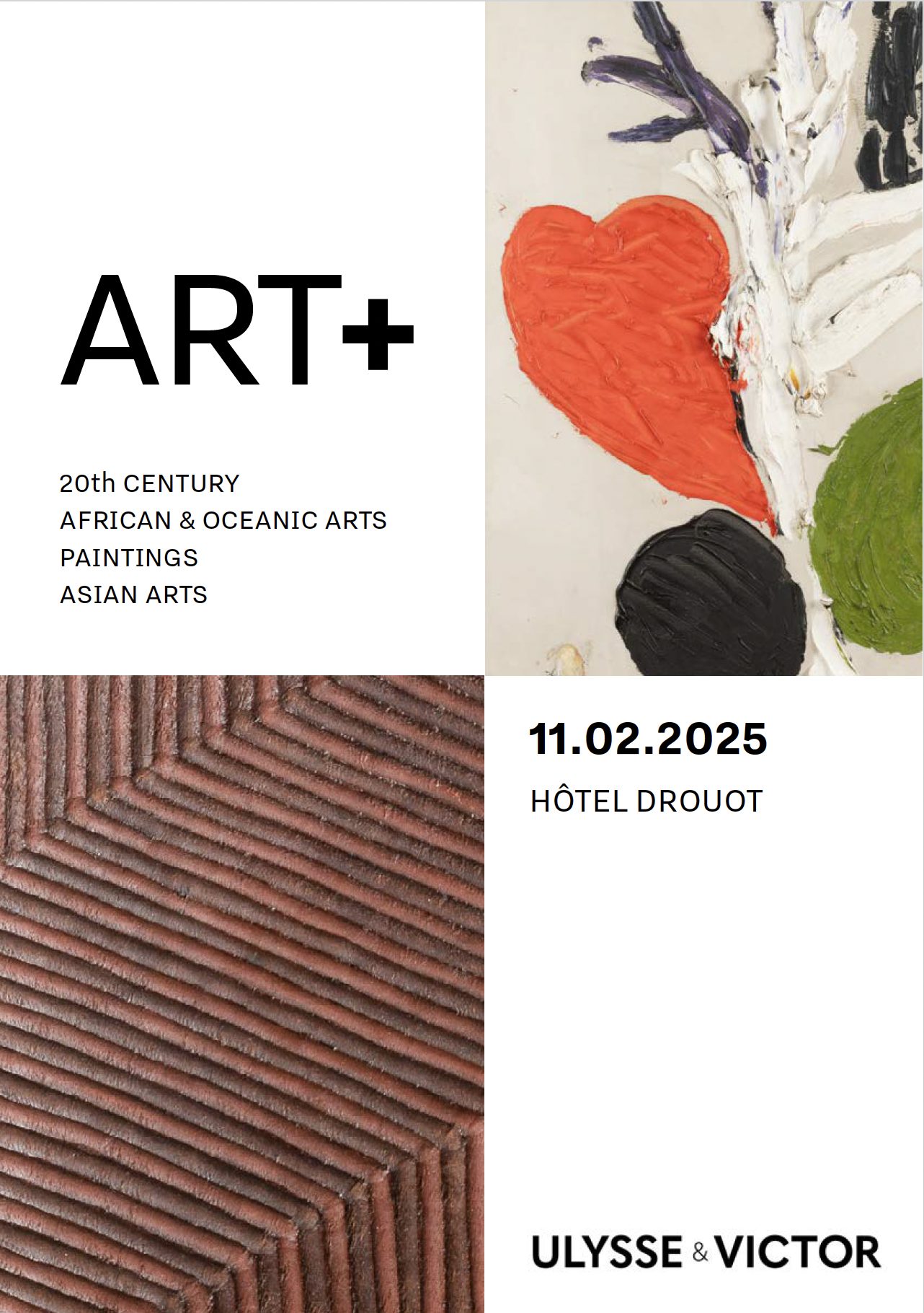 Auction Art Premier ULYSSE & VICTOR Paris Drouot 11/02/2025
