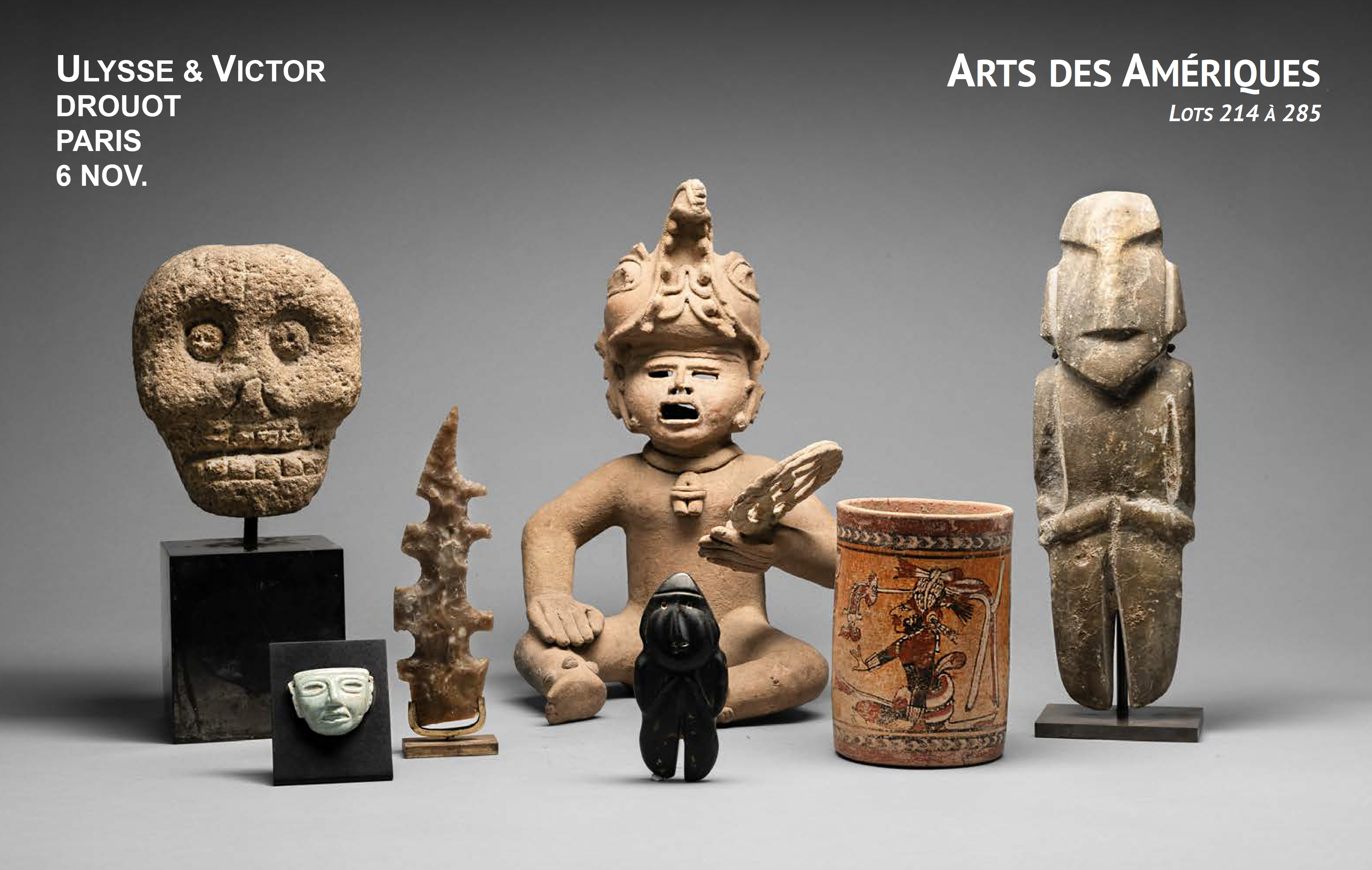Precolumbian Art and South East Asian Art - Ulysse & Victor, Drouot, Paris, 06.11.26