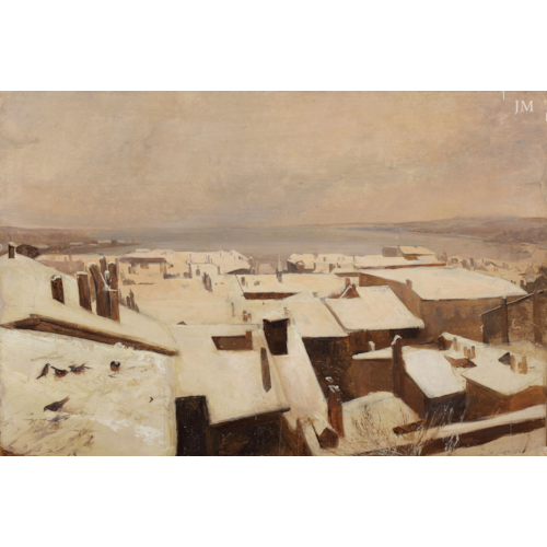 Geneva: Rooftops in Winter