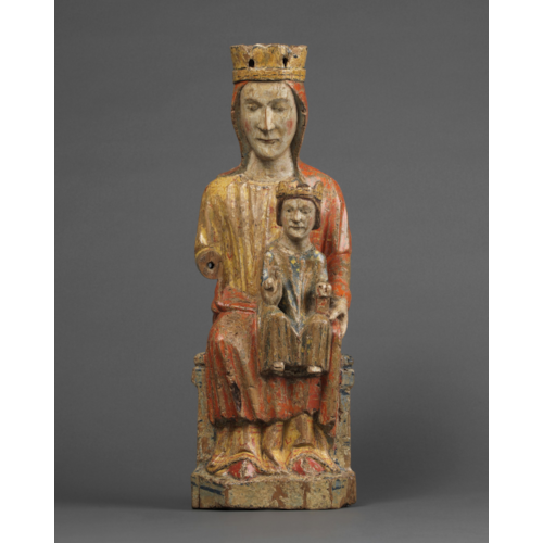 Sedes Sapientiae Enthroned Virgin & Child