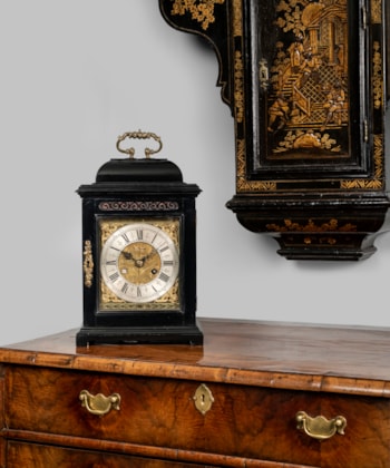 Antique Chest of Drawers with a Clock