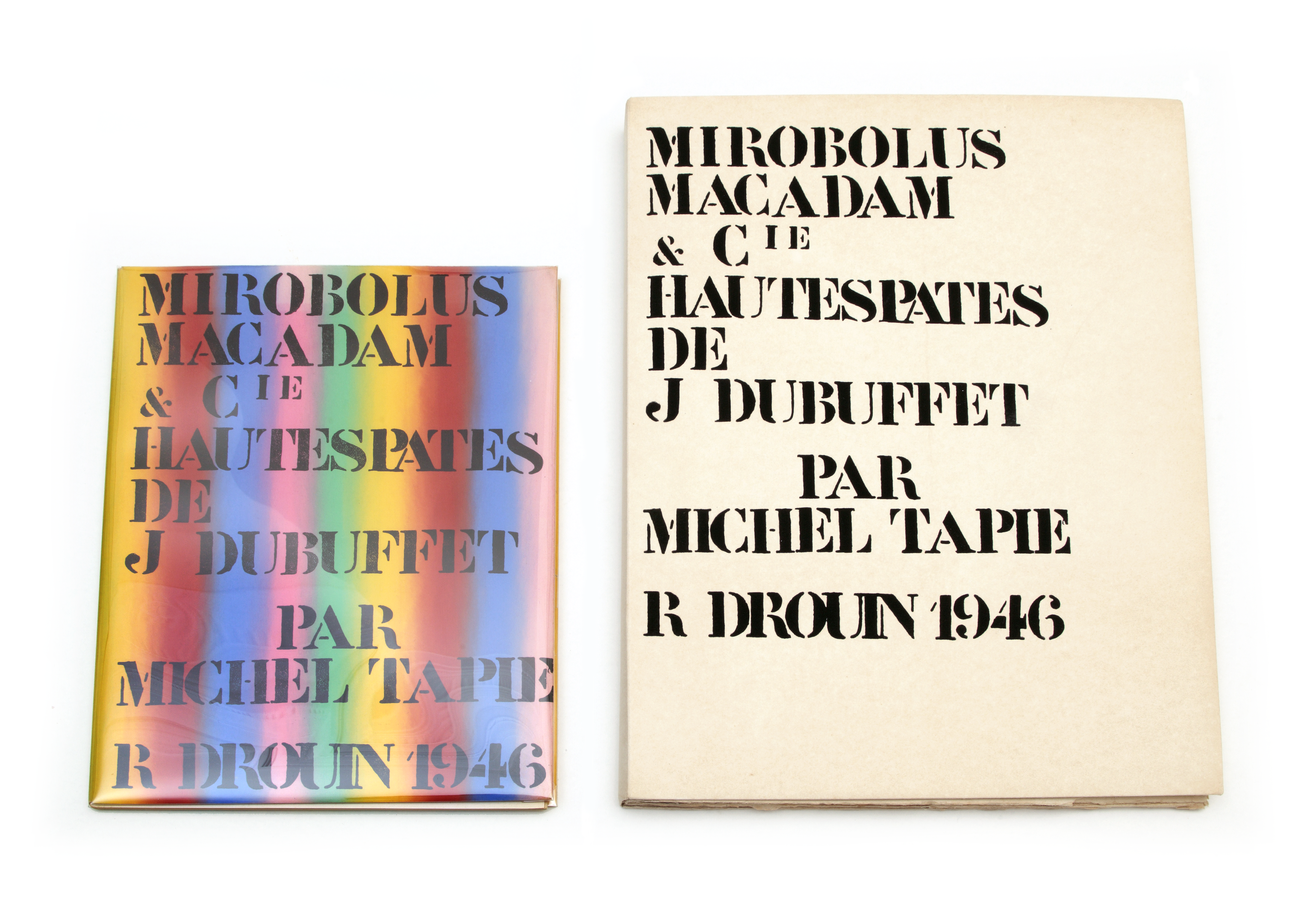 Mirobolus, Macadam et Cie, Hautes Pâtes de Jean Dubuffet 1946