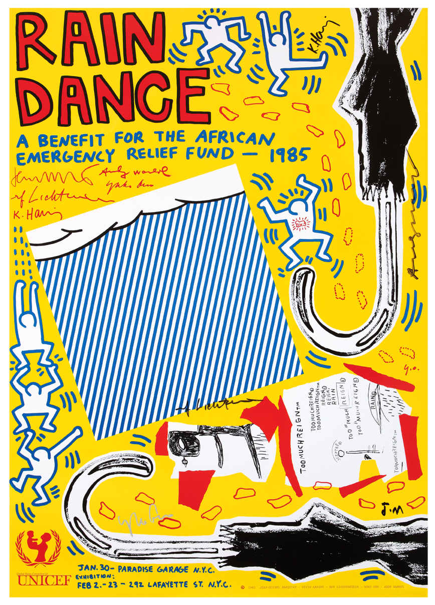 Rain Dance Poster, 1985