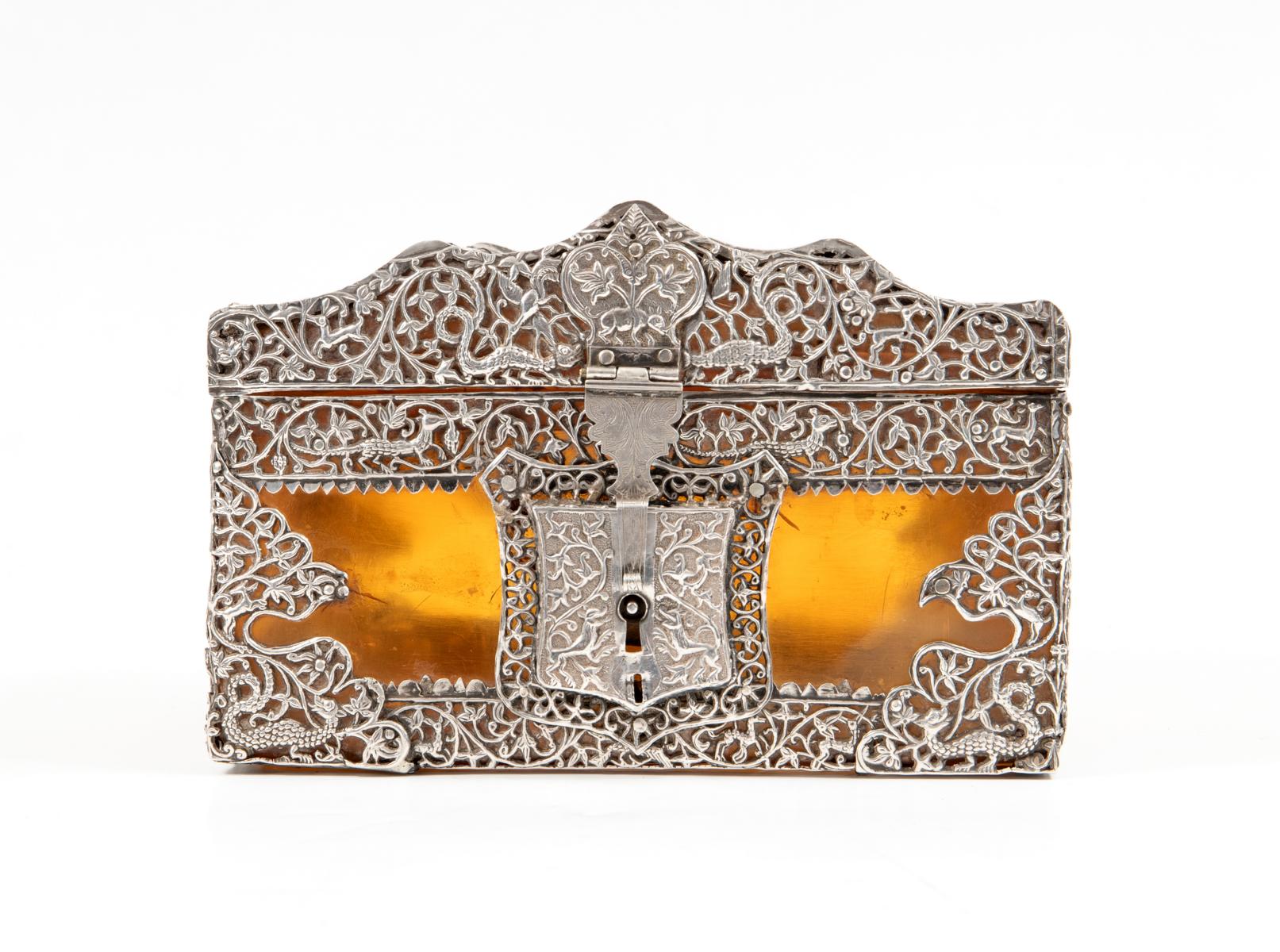 An Indo-Portuguese Gujarati casket