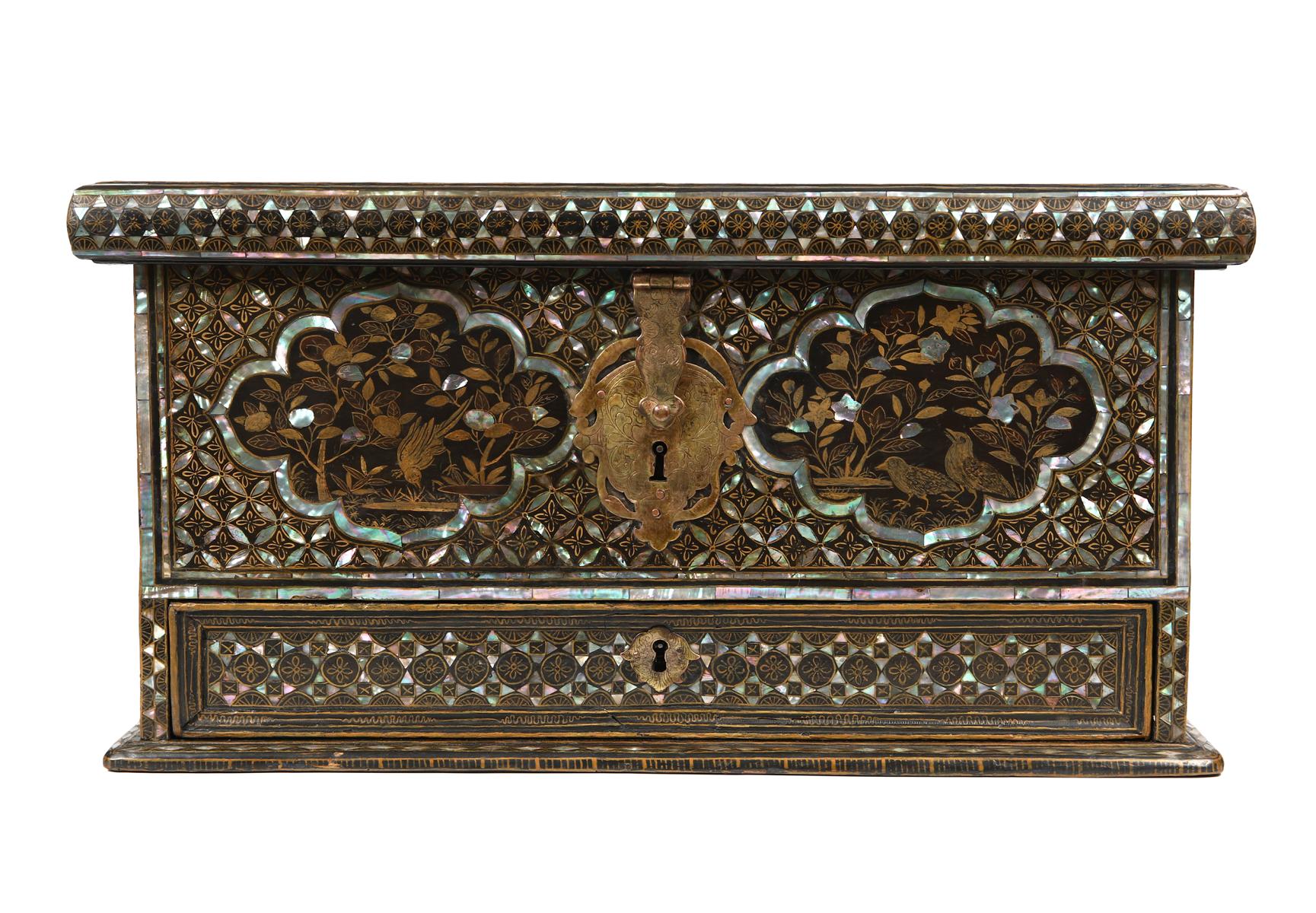 A Nanban writing chest