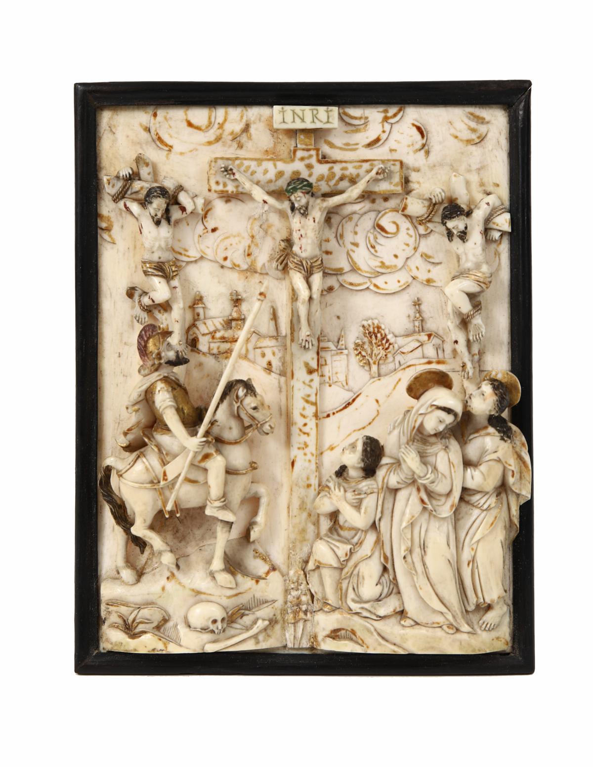 Altar plaque—The Piercing of Jesus’ Side