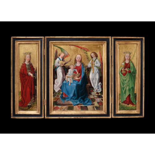 Triptych “Virgin and Child”