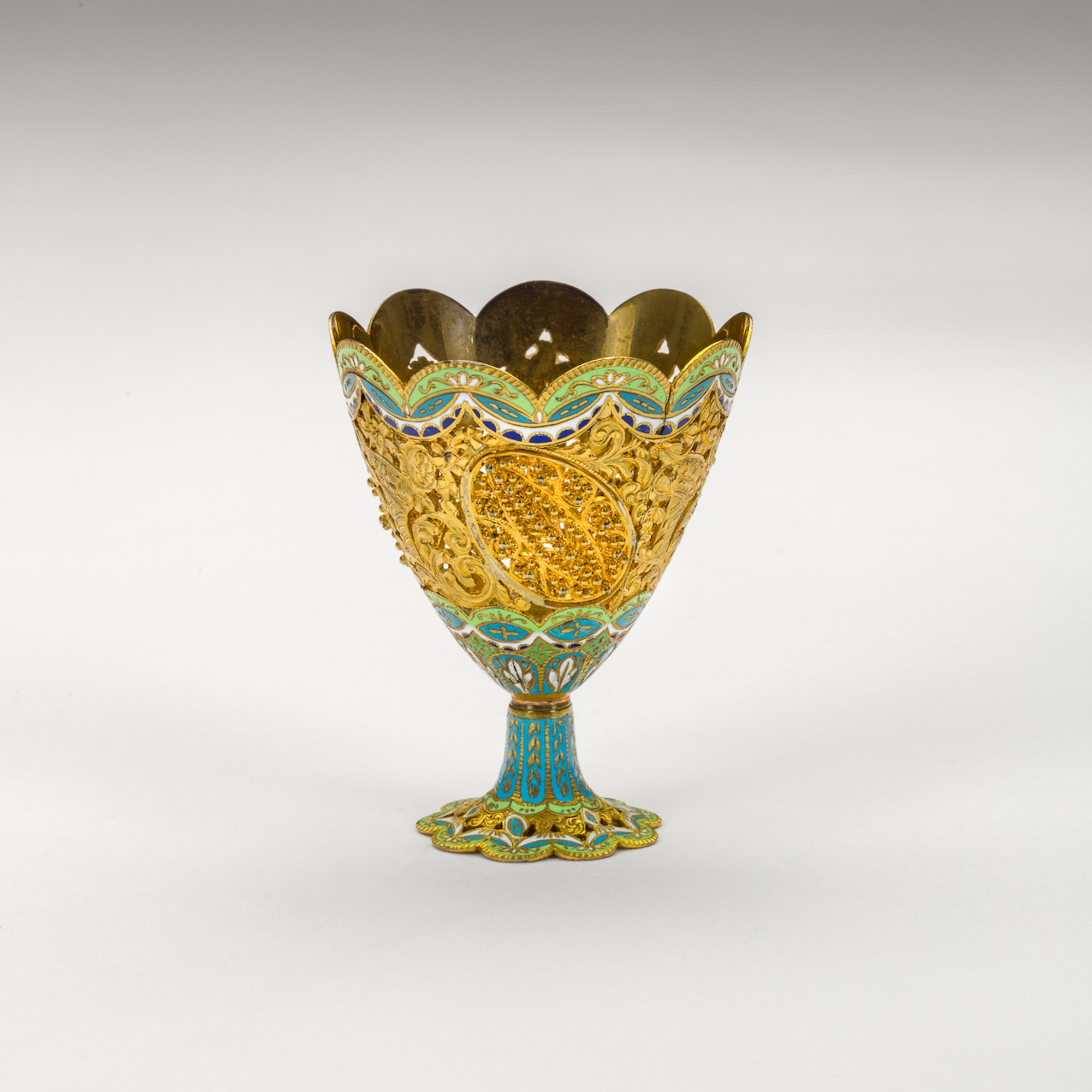 Zarf Enamelled and Gilt Zarf for the Ottoman Market | MasterArt