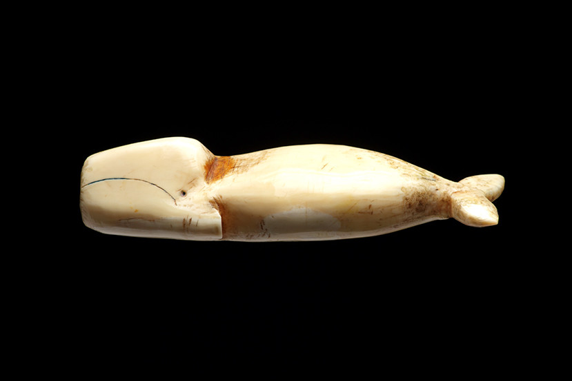 Bering Strait Eskimo Inuit Carved Marine Ivory Sinker | MasterArt