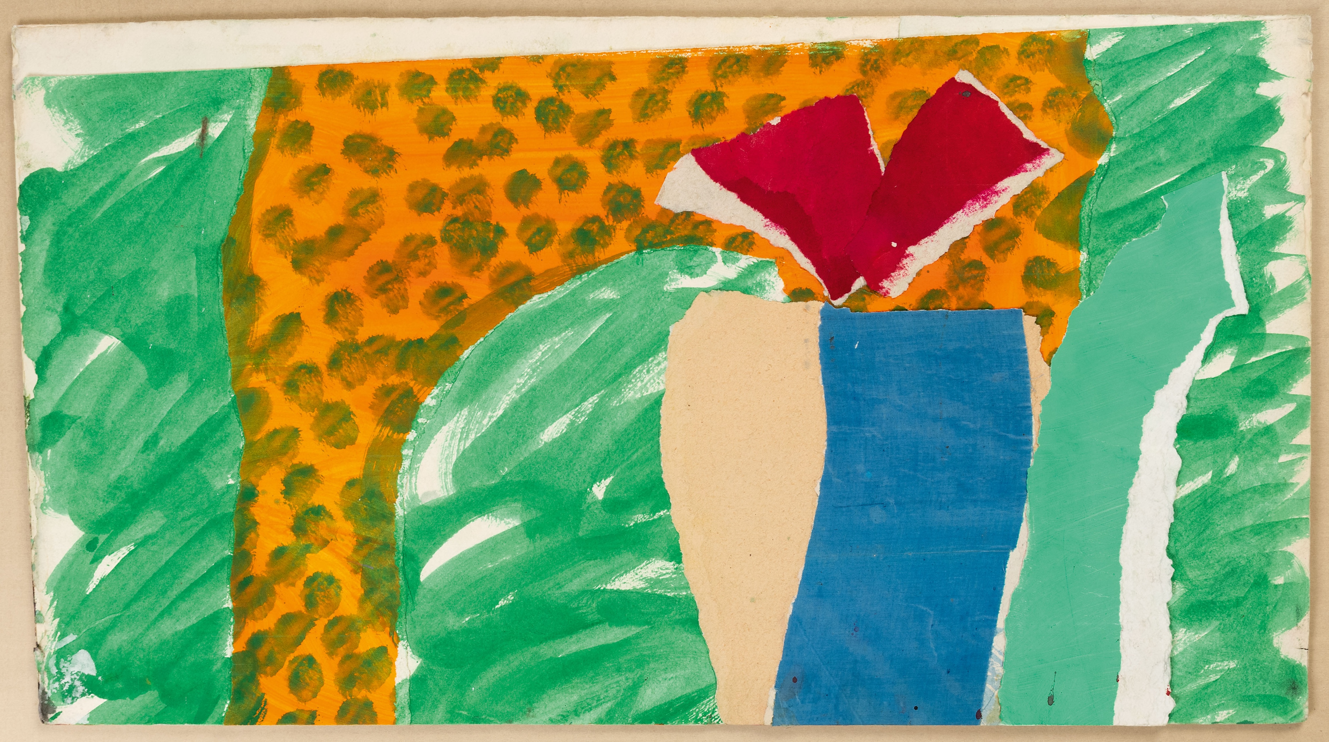 Howard HODGKIN - Composition: Design for the Drop Cloth for the Ballet ...